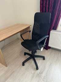 Офісний, робочий стілець, офісне крісло чорного кольору