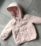 Różowa wiosenno jesienna pikowana kurteczka H&M 80