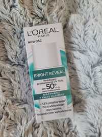 L'Oréal Paris Bright Reveal fluid SPF50+. Nowy