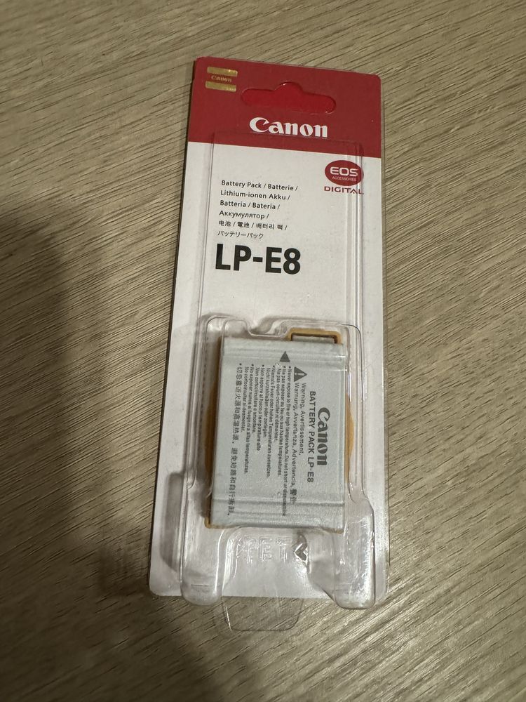 Акумулятор для фотоапарата LP-E8 1800mA