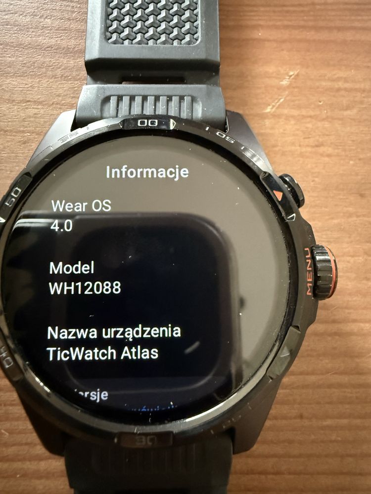 Mobvoi Ticwatch Atlas smartwatch