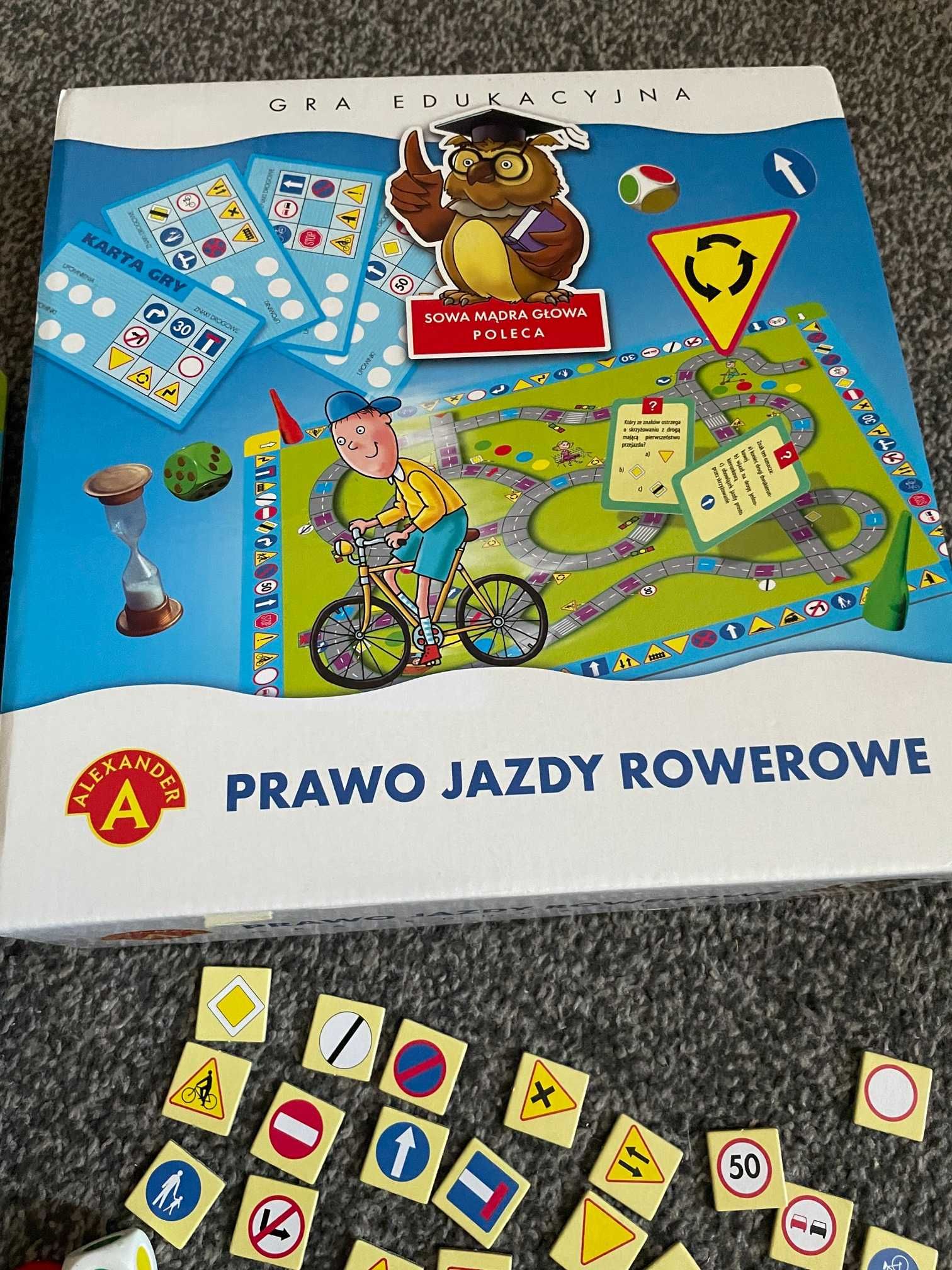 Gra planszowa - Prawo jazdy rowerowe