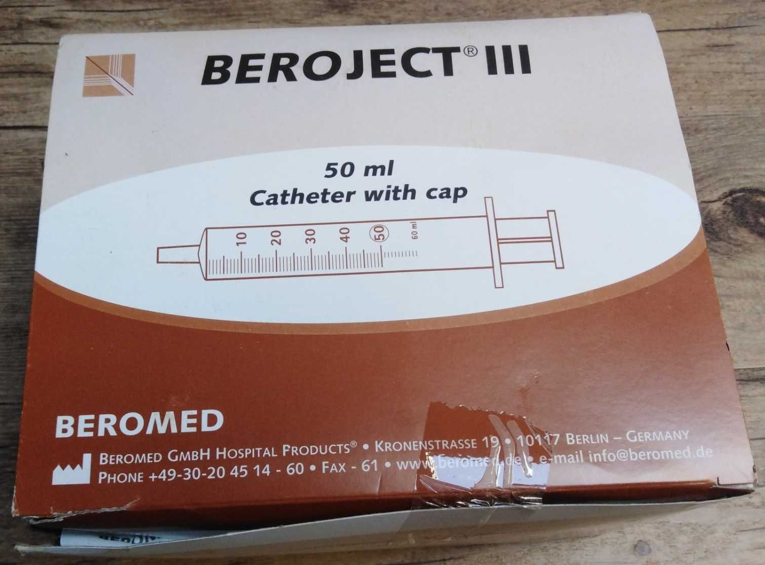 Strzykawka cewnikowa 50 ml BEROJECT III