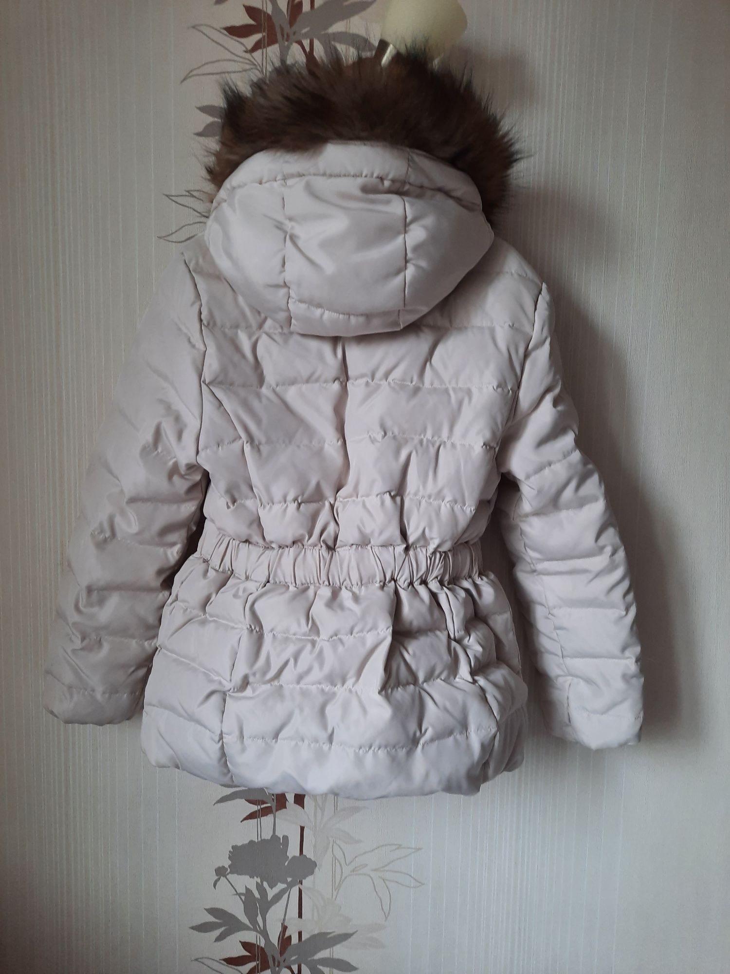 Куртка пуховик Zara girls 9-10 лет