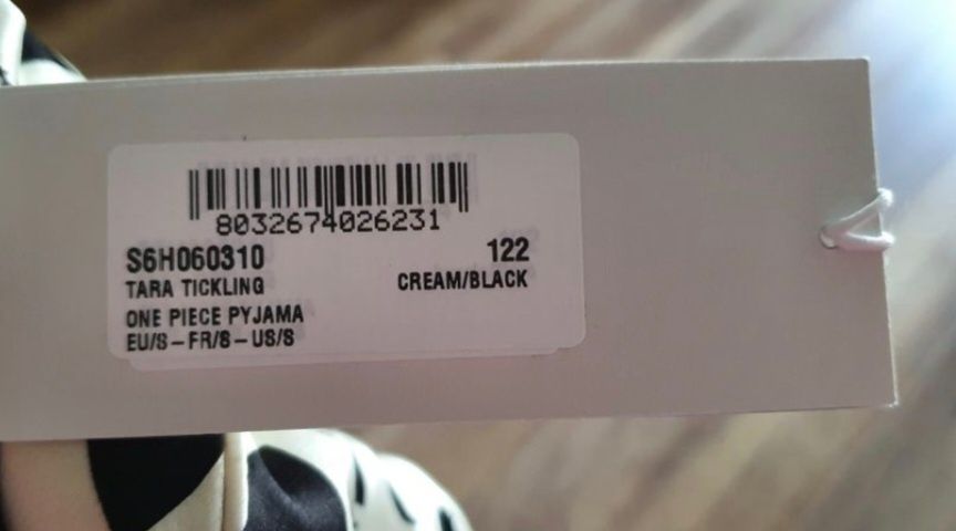 Stella McCartney - nowy kombinezon / pidżama - rozm. S - jedwab