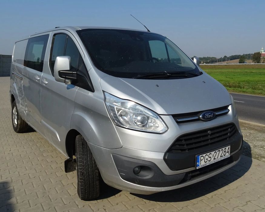 Ford Transit Custom  Polski Salon, Pierwszy Właściciel, Serwisowany w ASO