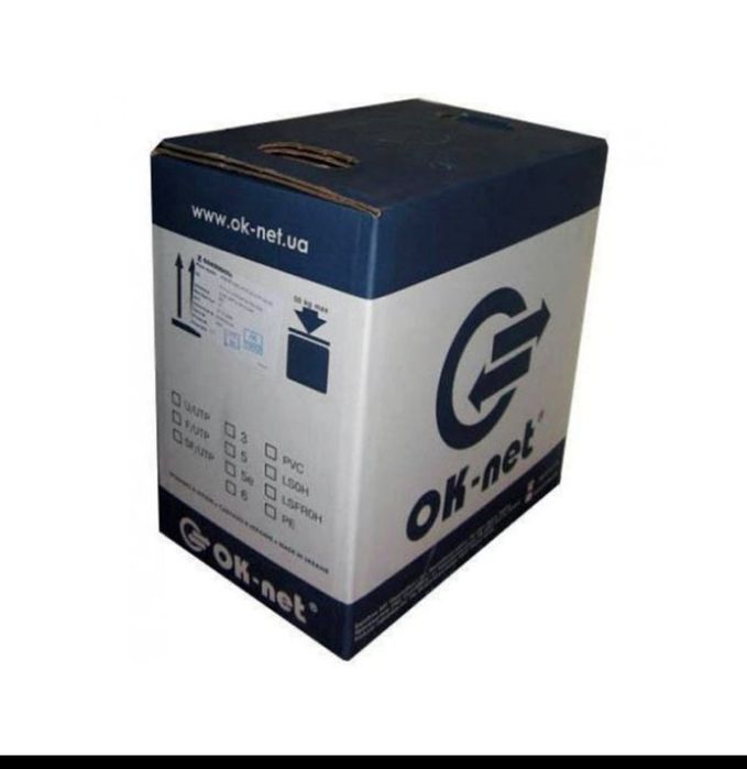Кабель витая пара медный OK-Net 305 м. 4×2×0.51