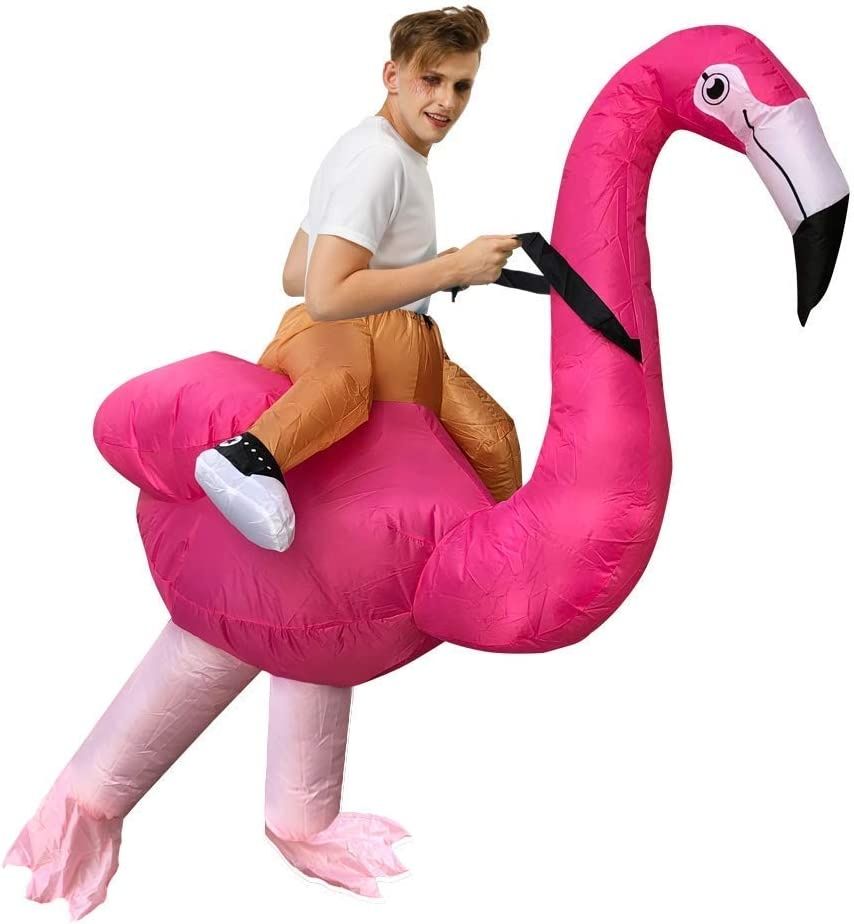 Kostium strój nadmuchiwany Flamingo przebranie