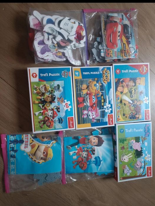 Zestaw puzzli dla dzieci