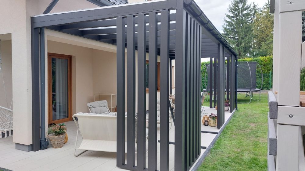 Pergola tarasowa.Pergola ogrodowa. Zadaszenie.Altanka.Markiza.