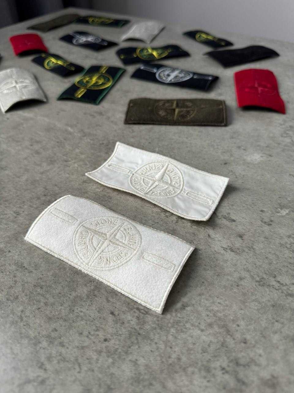 Патчі Stone Island | Патч Стон Айленд | Комплект Бирки + Гуздики