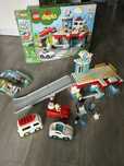 Lego duplo klocki parking piętrowy i myjnia samochodowa 10948