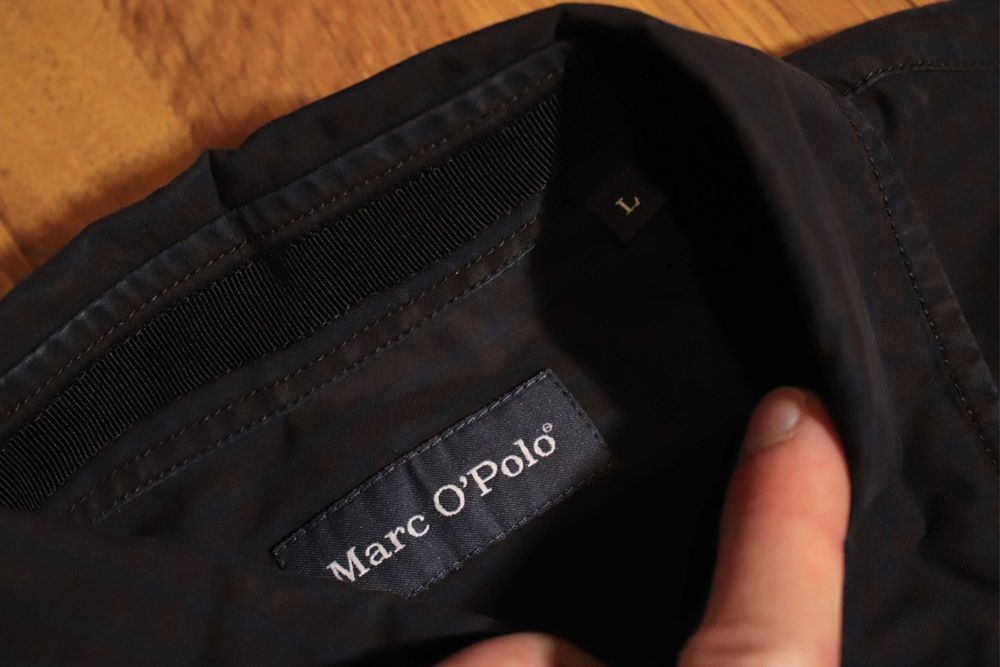 Koszula Marc O'Polo r. L w paski męska bawełniana dł rękaw