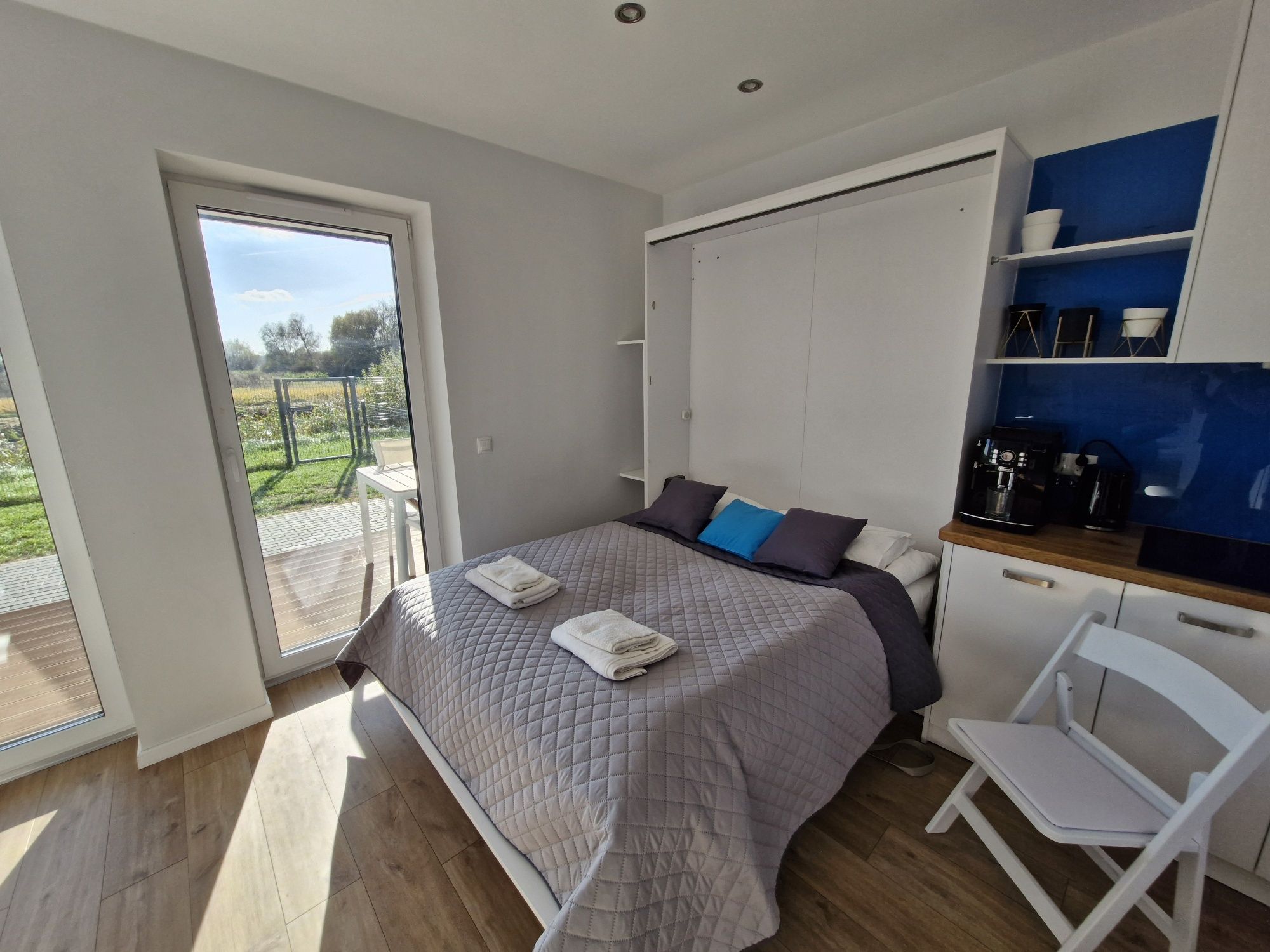 Apartament Deluxe 1-pokojowy z ogródkiem nad morzem Gdańsk Sobieszewo