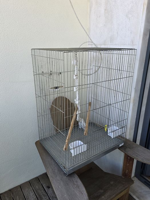 Gaiola/Viveiro Galvanizado - Excelente Calopsita / Caturas / Papagaio