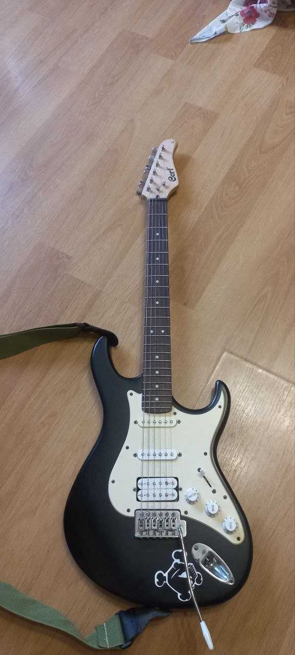 Гітара Cort.G110. Stratocaster. + Комбопідсилювач Cort mx15