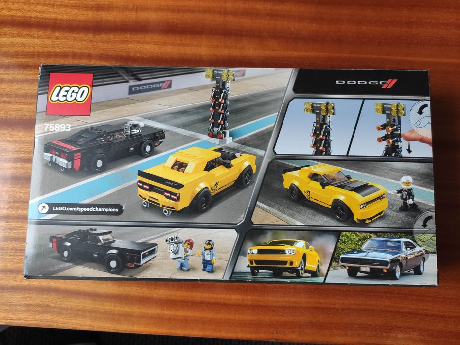 LEGO 75893 SpeedChampions 2018 Dodge Challenger SRT Demon/1971 Charger