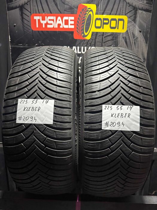 Opony Całoroczne 225/55/17 KLEBER QUADRAXER #*2094