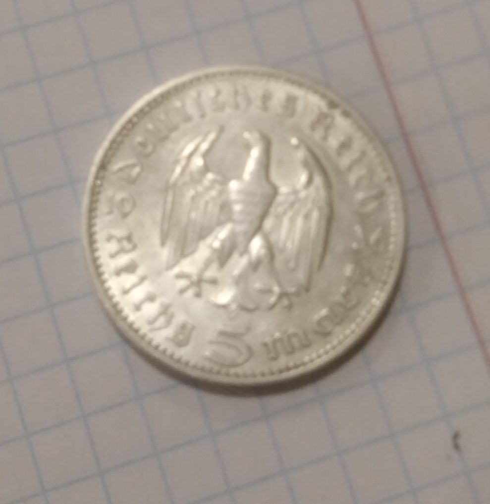 Рейхсмарок 5,1936 года