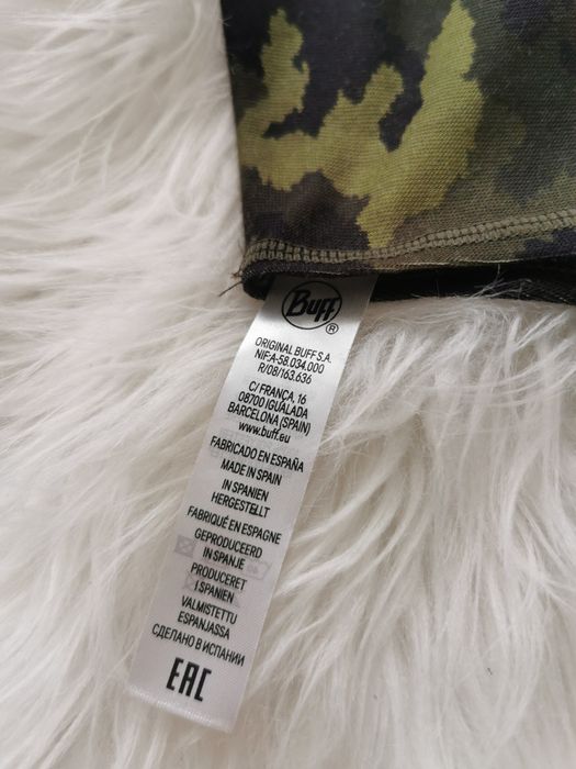 nowa kominiarka buff primaloft zielona wojskowa elastyczna oddychająca