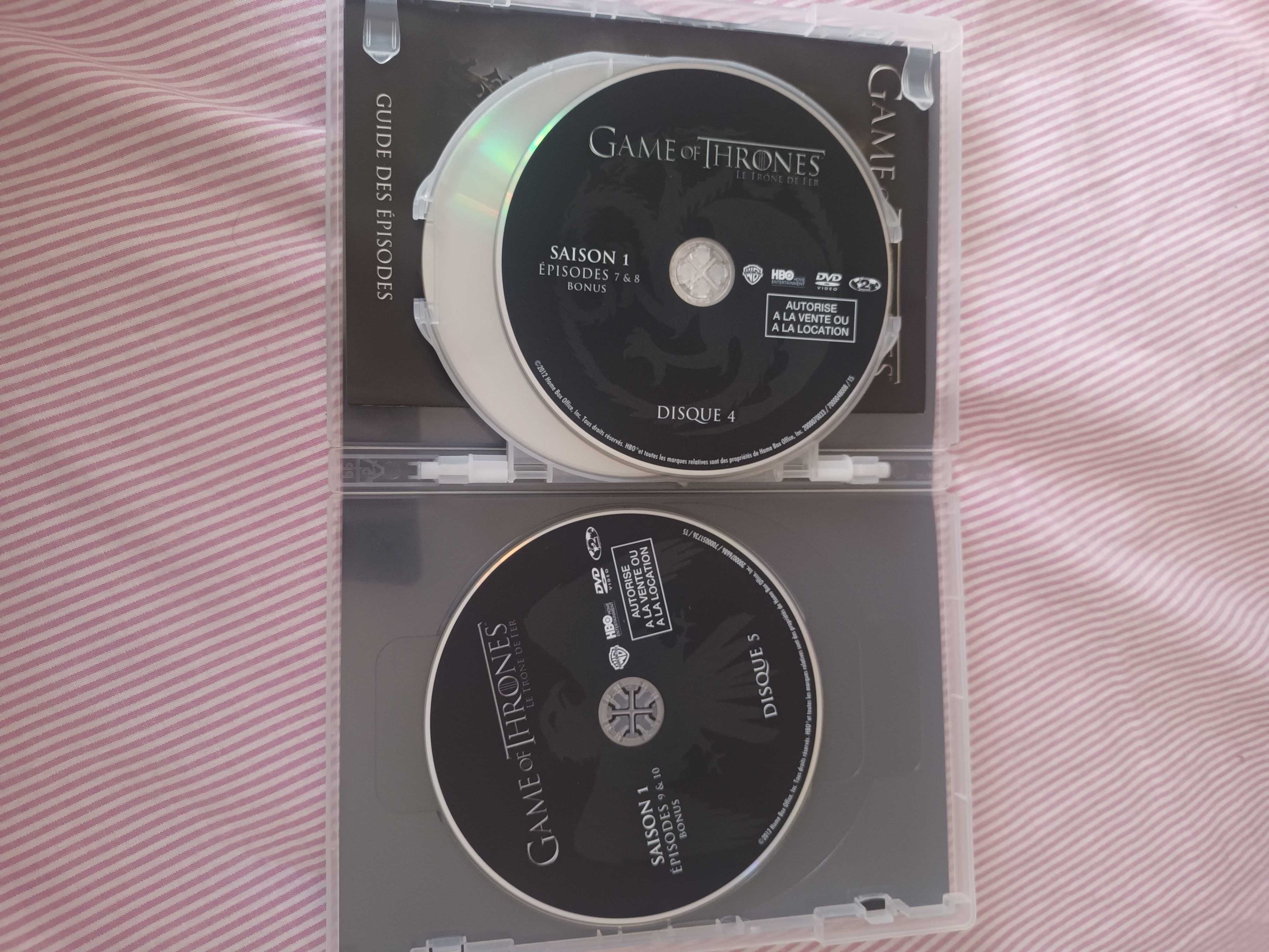 Game of Thrones Temporada 1 - DVD