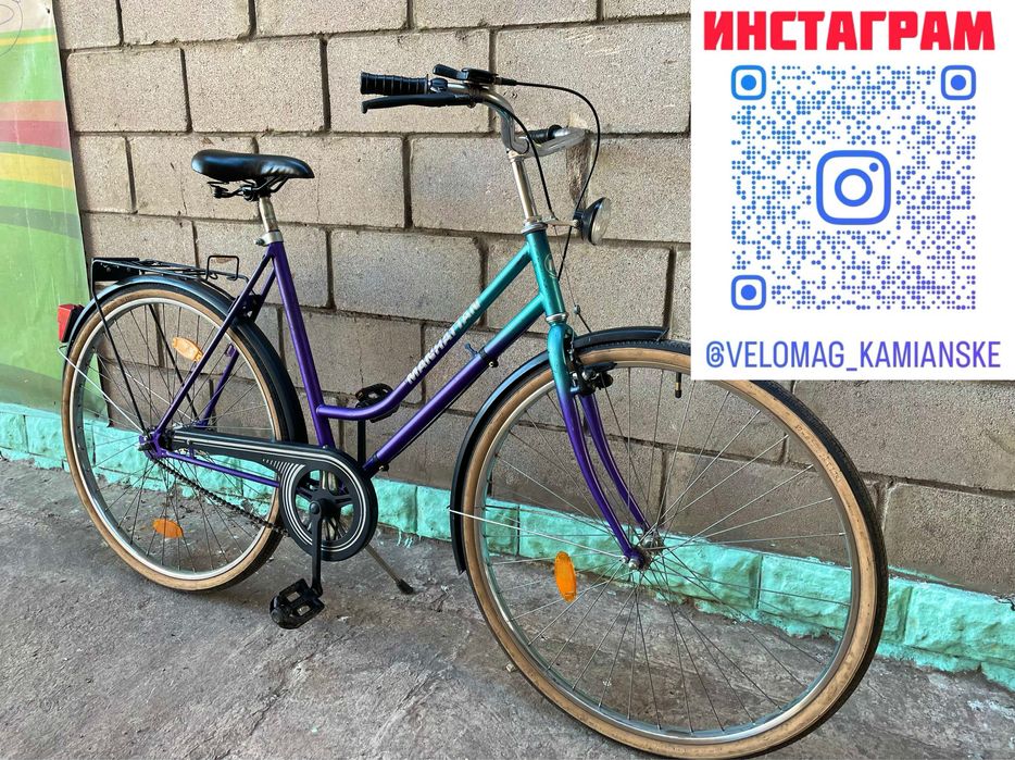 Велосипед Manhattan Колёса 28 Планетарная втулка 3 передачи