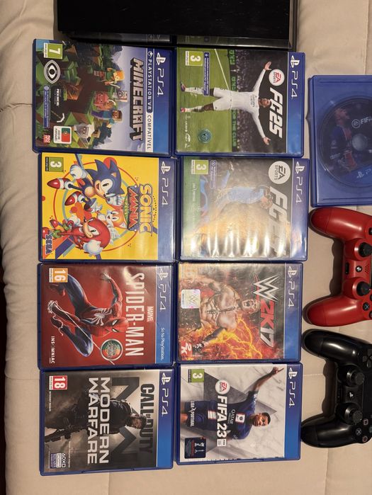 Playsation 4 otimo estado com jogos