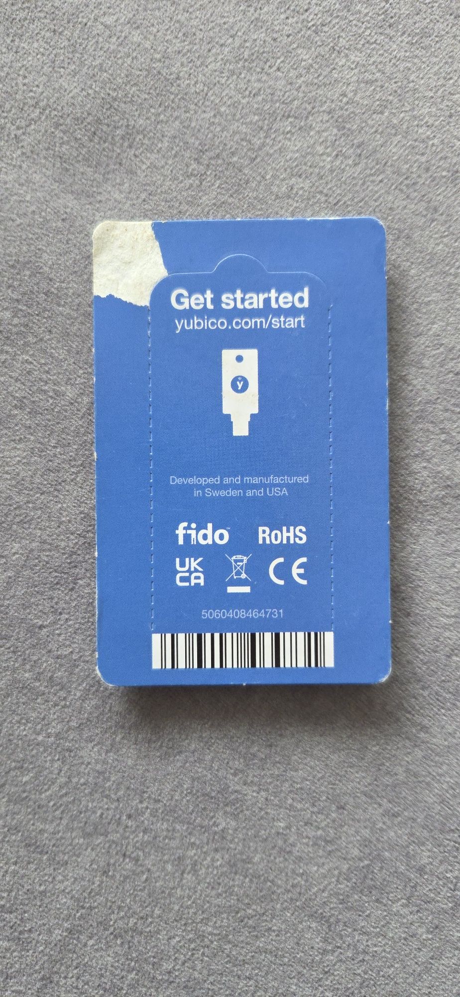 Klucz sprzętowy zabezpieczający USB-C Yubico YubiKe C NFC