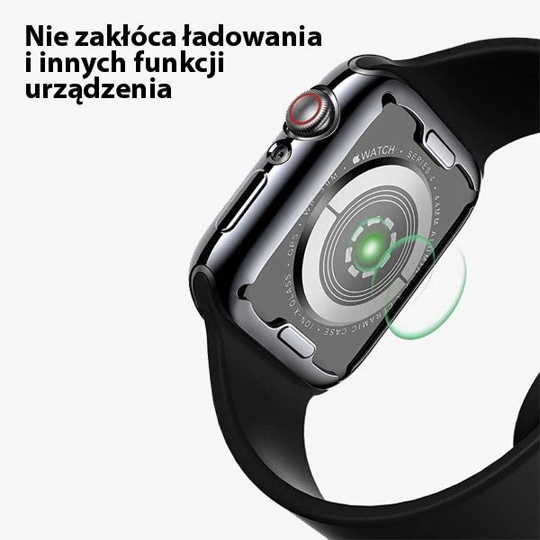 Etui Ochronne USAMS Apple Watch 4 44mm Transparentne TPU