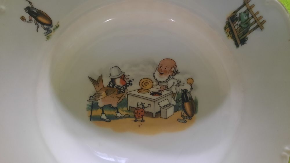 Zabawka PRL! Czechosłowacja Doktor Bolito Talerz