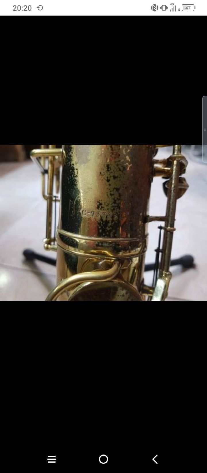 Saxofone tenor King Cleveland