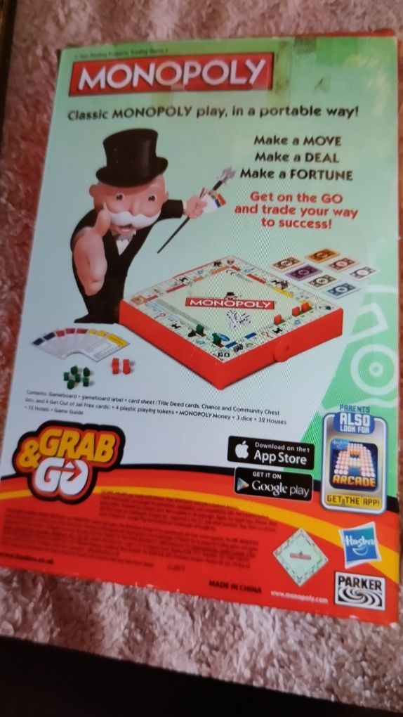 Gra planszowa monopoly.