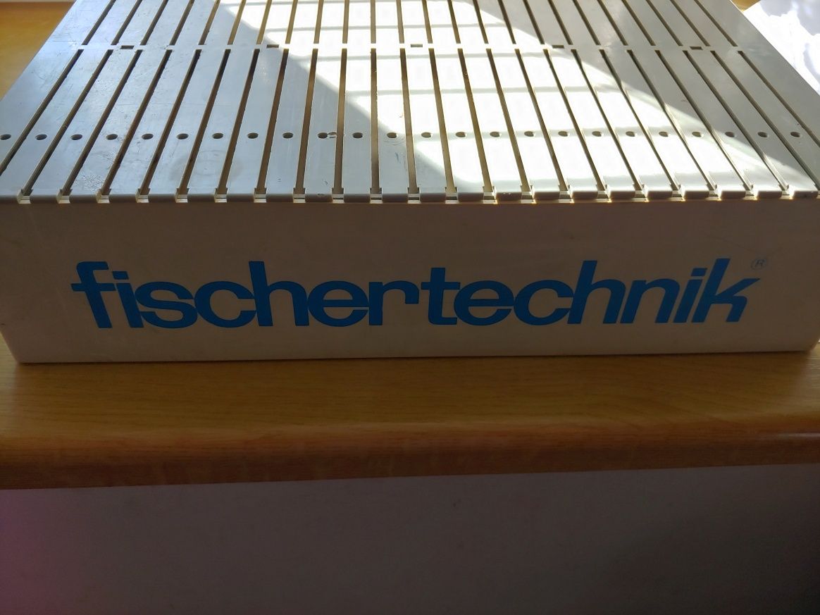 Fischertechnik duży zestaw klocków koparka dźwig multizestaw .