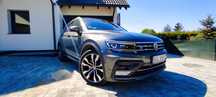VW Tiguan R-line 2.0 TDI DSG ACC kam 360 HeadUp Wirtual Webasto Łopatk
