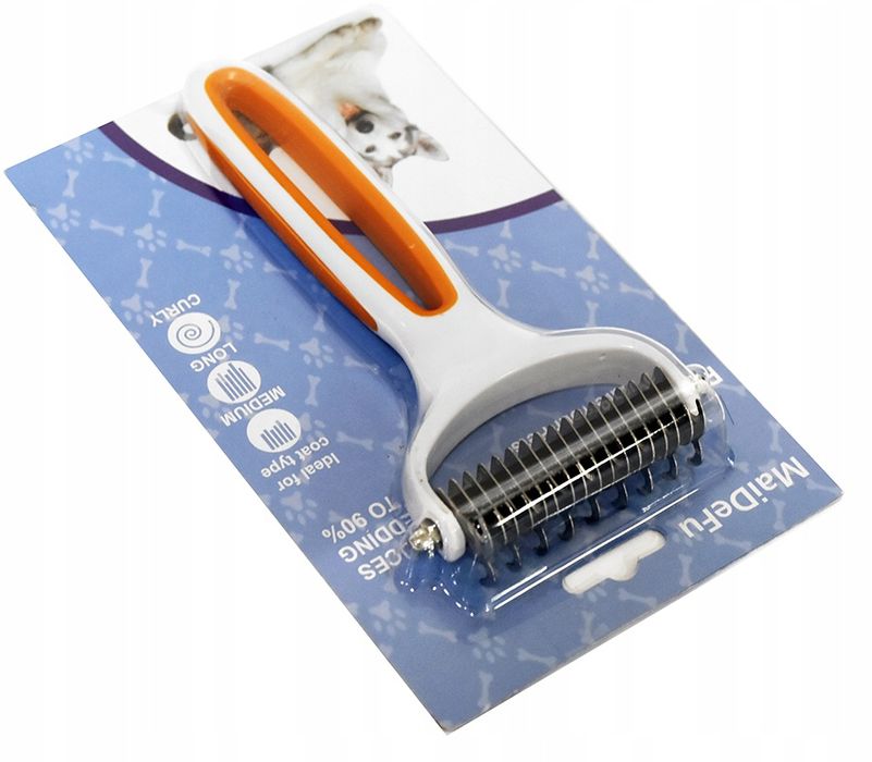 Trymer do wyczesywania siersci i kołtunów dla psa i kota