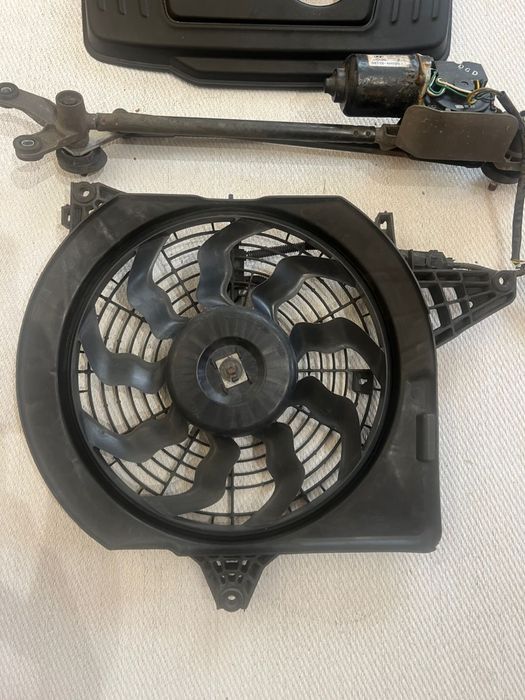 hyndai h1 вентилятор радіатора кришка захисту двигуна мотор лобового с