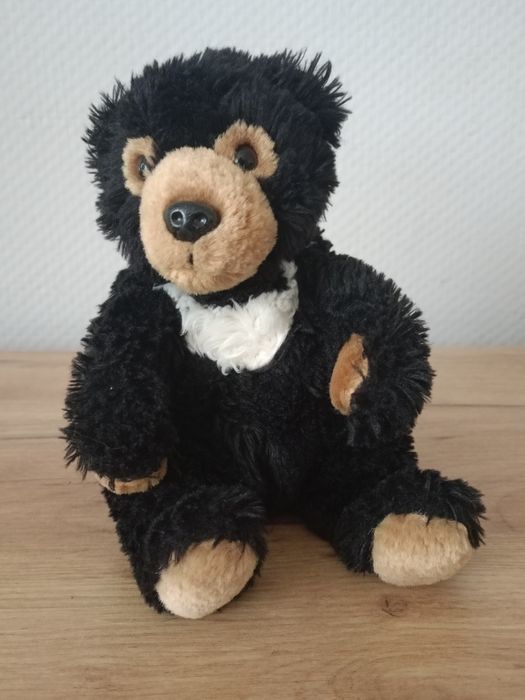 Maskotka pluszak Niedźwiedź Himalajski z kolekcji " Świat Zwierzaków"