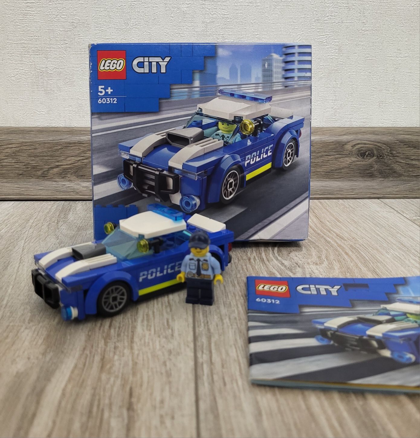 Lego City Полицейская машина 60312.
