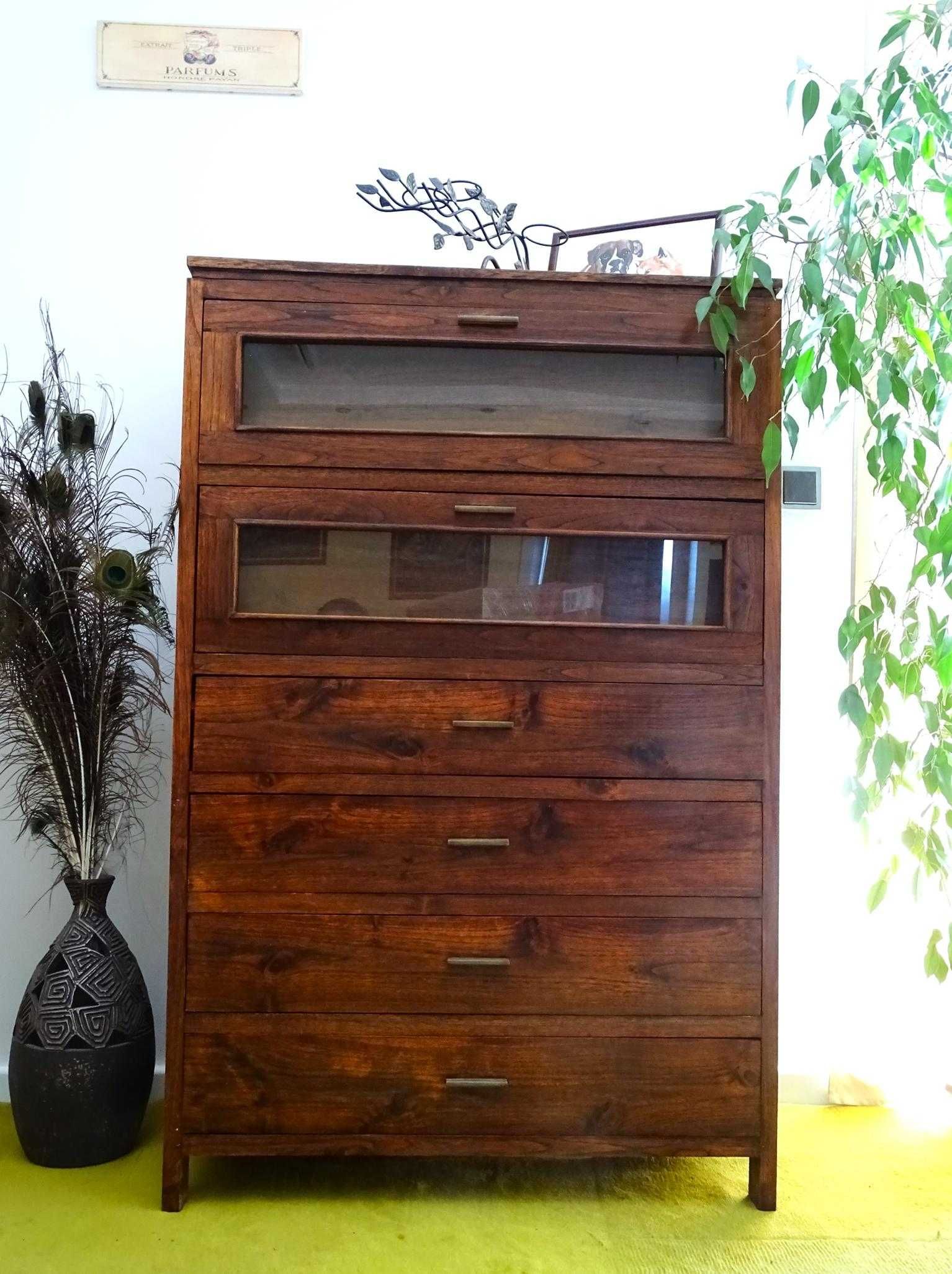 Orientalna komoda / szafka z drewna egzotycznego TEAK z AlmiDecor