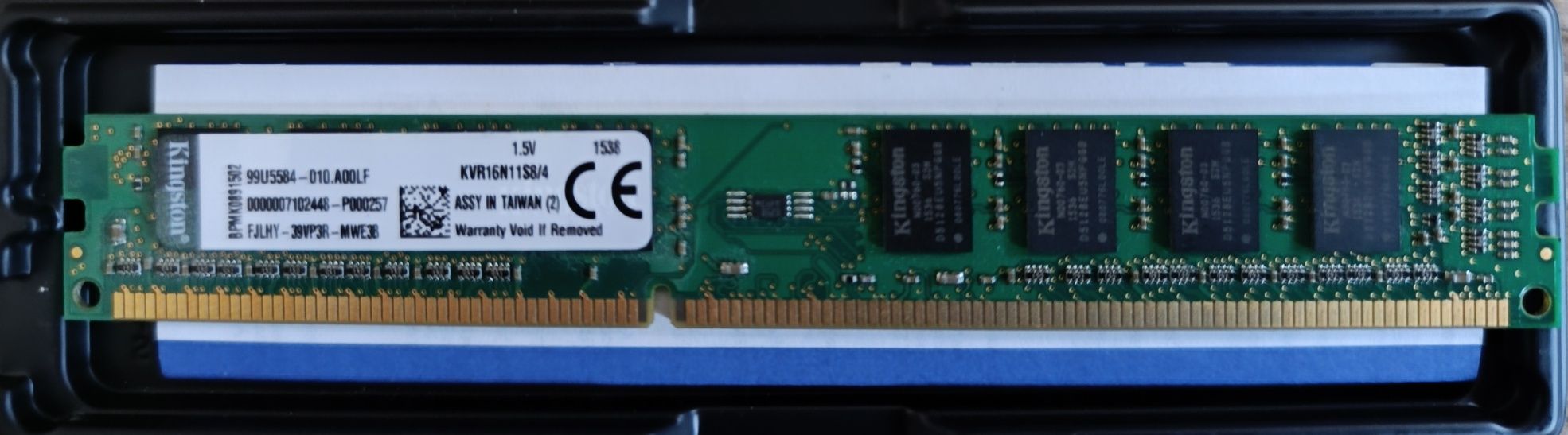 Оперативна пам'ять Kingston DDR3 4gb