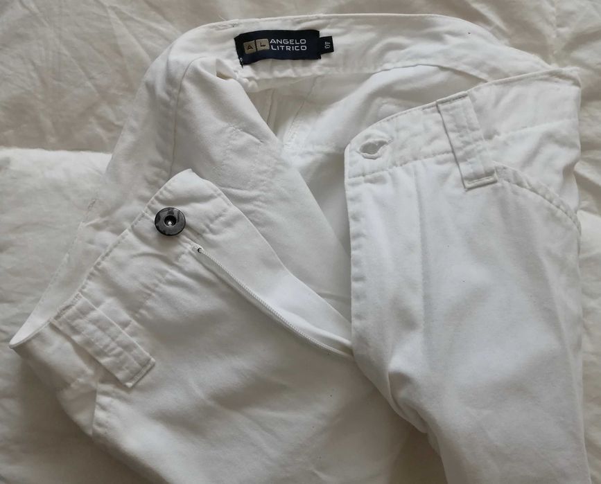 calças brancas angelo litrico estado novo