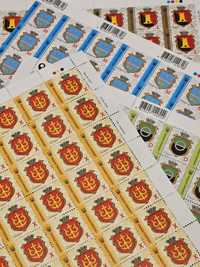 Продам поштові  марки по Україні