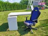 Biurko Ikea Malm + gratis fotel