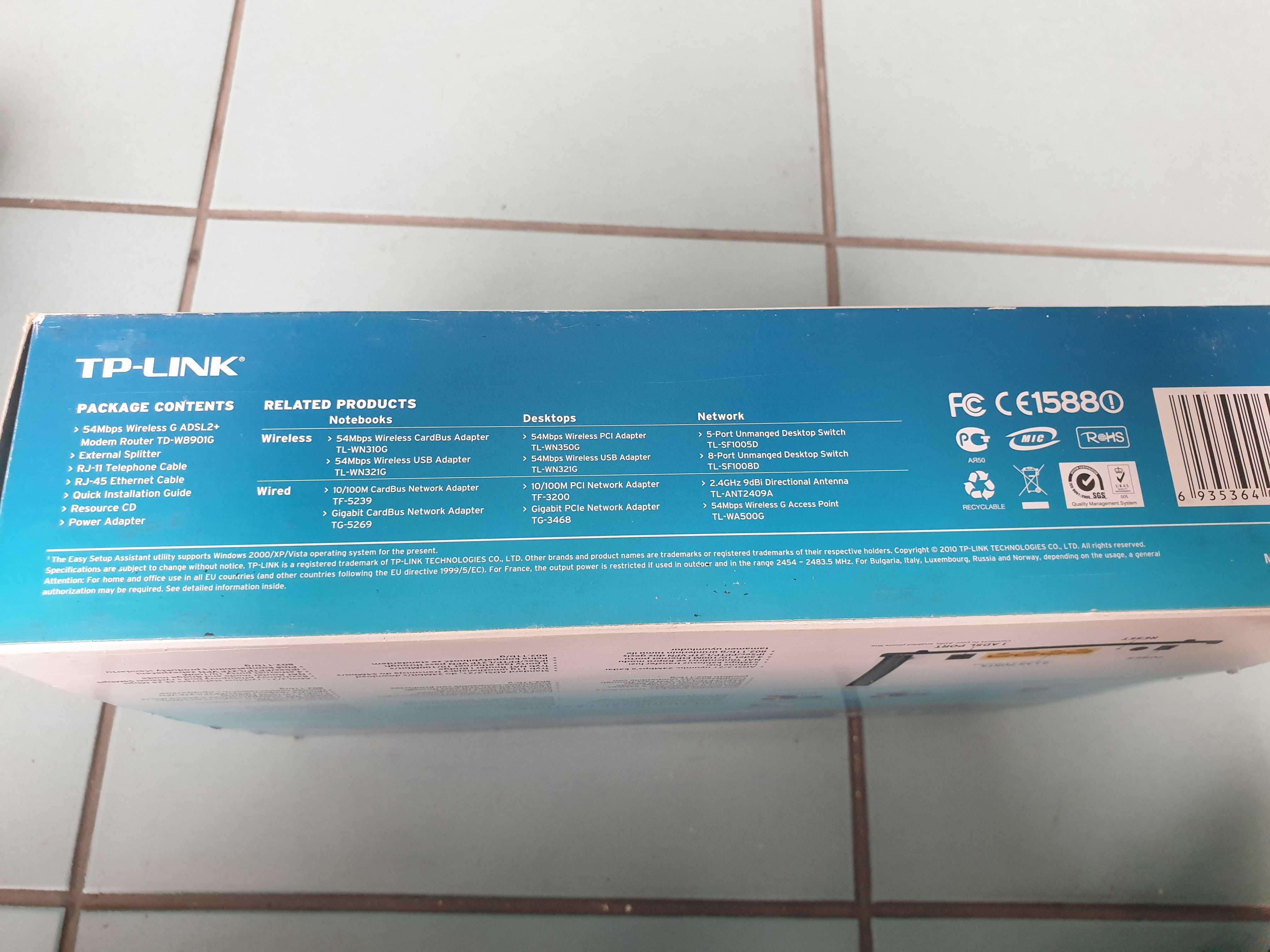 Router Tp-link Wireless G ADSL2+