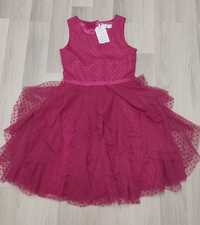 Nowa sukienka różowa tiulowa Cool Club r 146