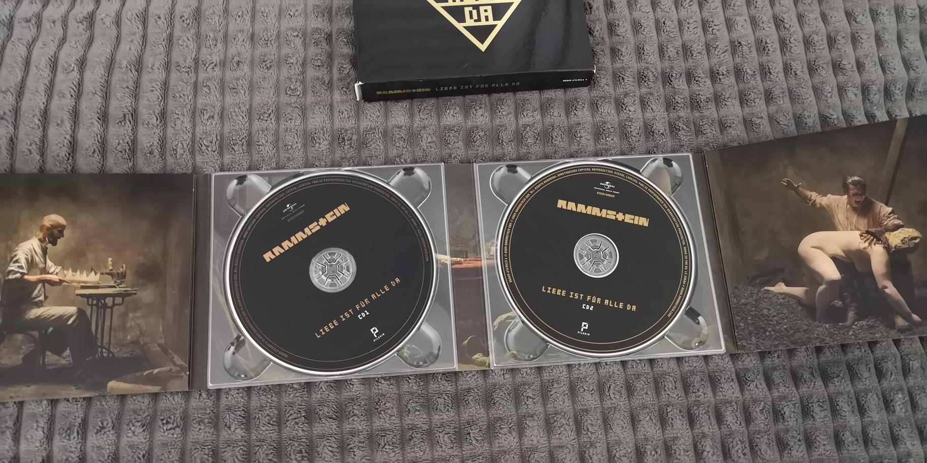 Rammstein - Liebe ist fur alle da. 2 cd. Special Edition