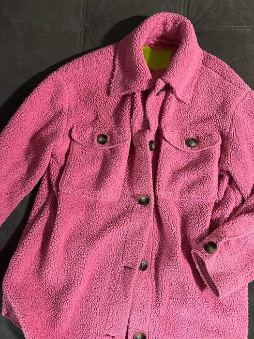 Сорочка тепла тедді рожева