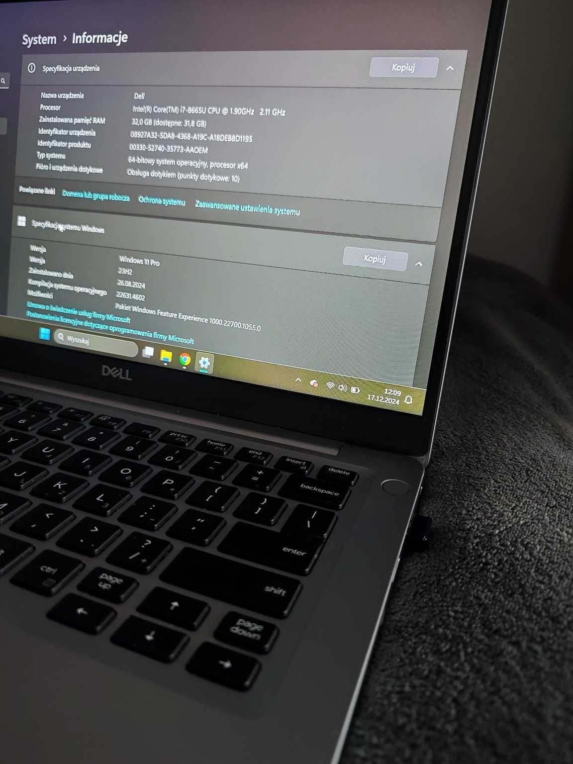 Laptop Dell Latitude 7400 – Biznesowy, Wydajny, Dotykowy Ekran