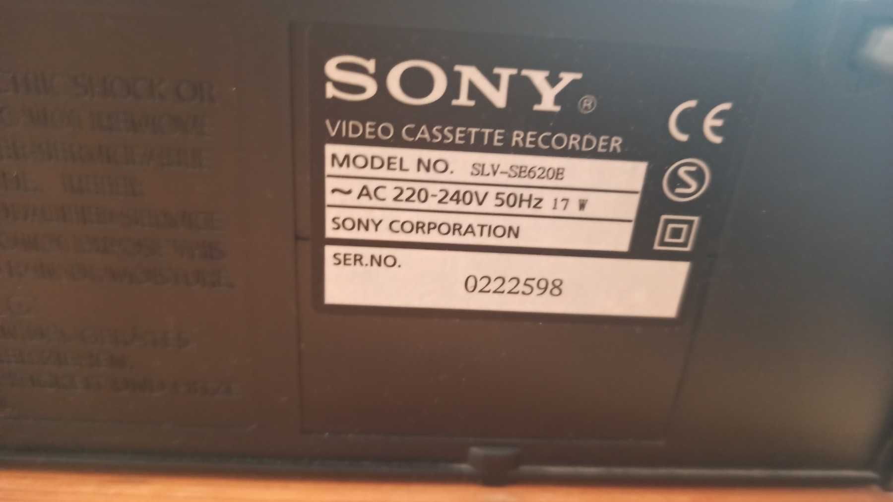 Продам б.у відеомагнітофон Sony SLV-SE620Е