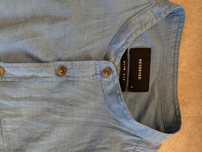 Niebieska koszula Reserved rozmiar L slim fit